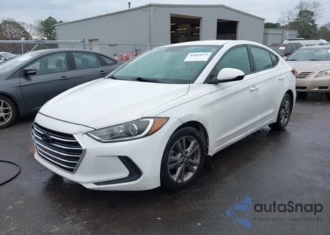 2018 Hyundai Elantra Sel z USA, uszkodzony, nr VIN 5NPD84LF1JH328498